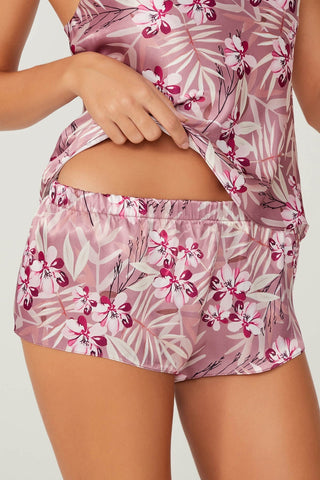 Cottonhill - Conjunto Pijama de Satén - GLOYRA -