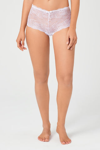 Cottonhill - Short encaje cintura alta - GLOYRA -