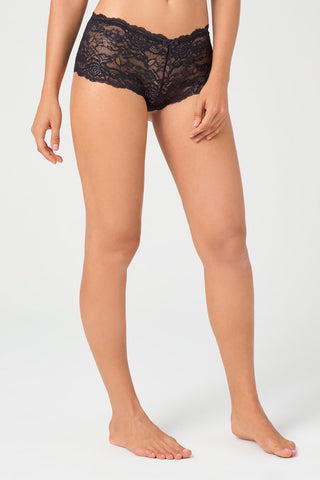 Cottonhill - Short encaje cintura alta - GLOYRA -
